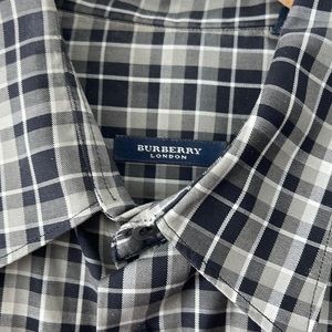 Burberry button down shirt
